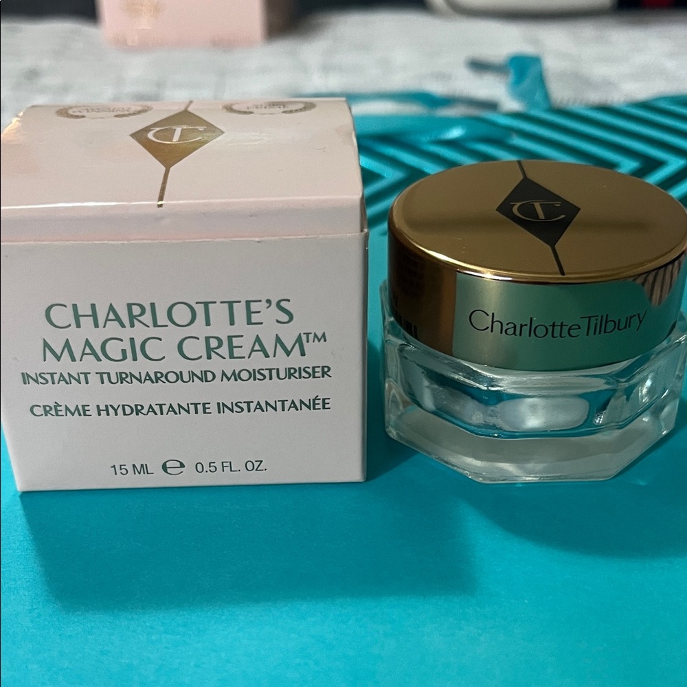 Charlotte Tilbury Magic Cream - Gold and White Packaging